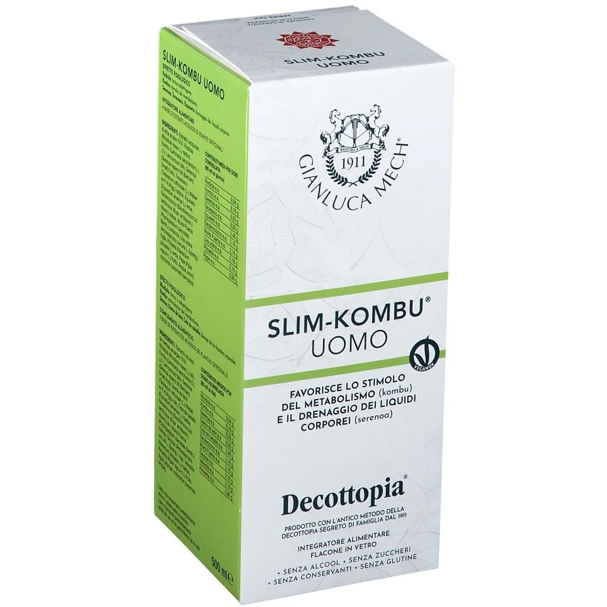 Crossbow & Mech Slim Kombu für Männer 500ml Prostata-Wellness