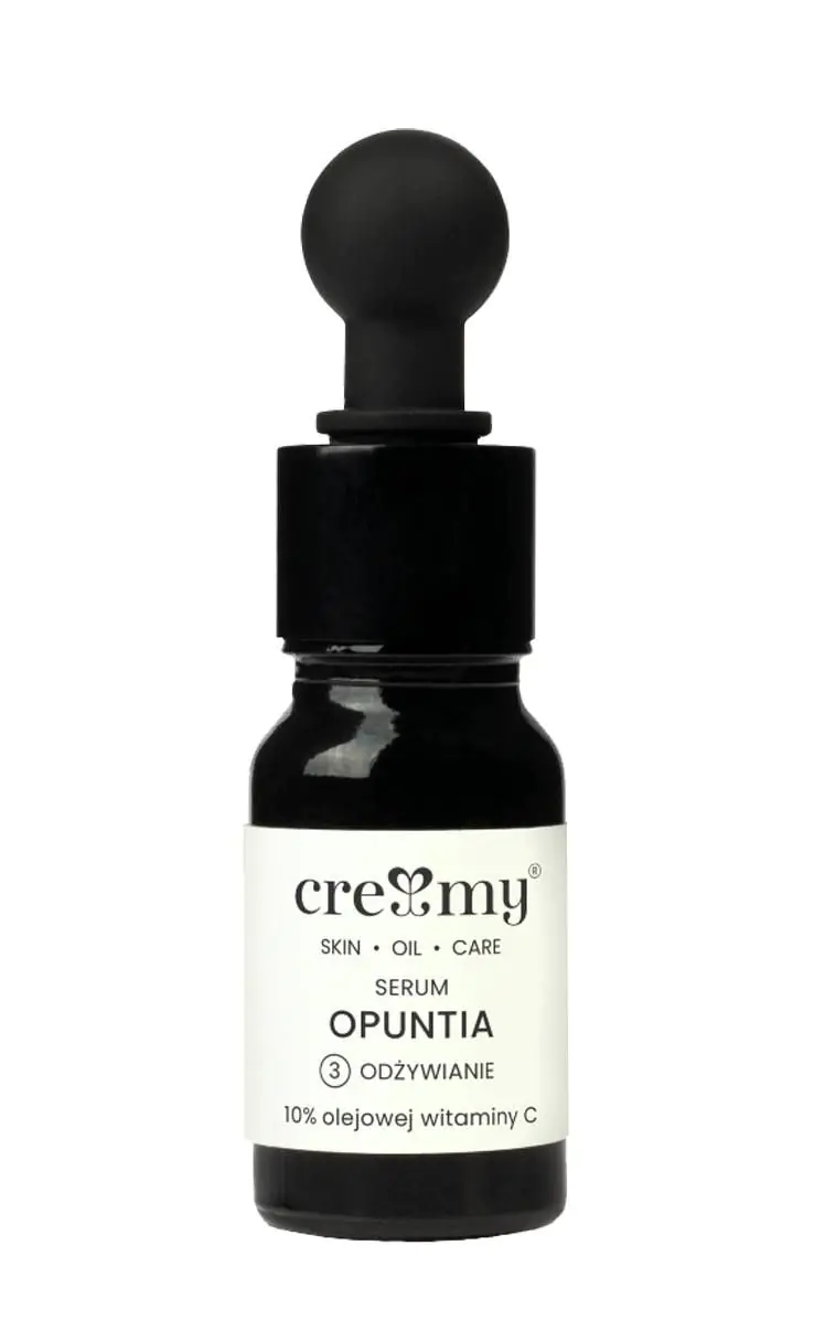 Creamy Opuntia Przeciwstarzeniowe serum olejowe do twarzy z wit. C 10% 10 ml