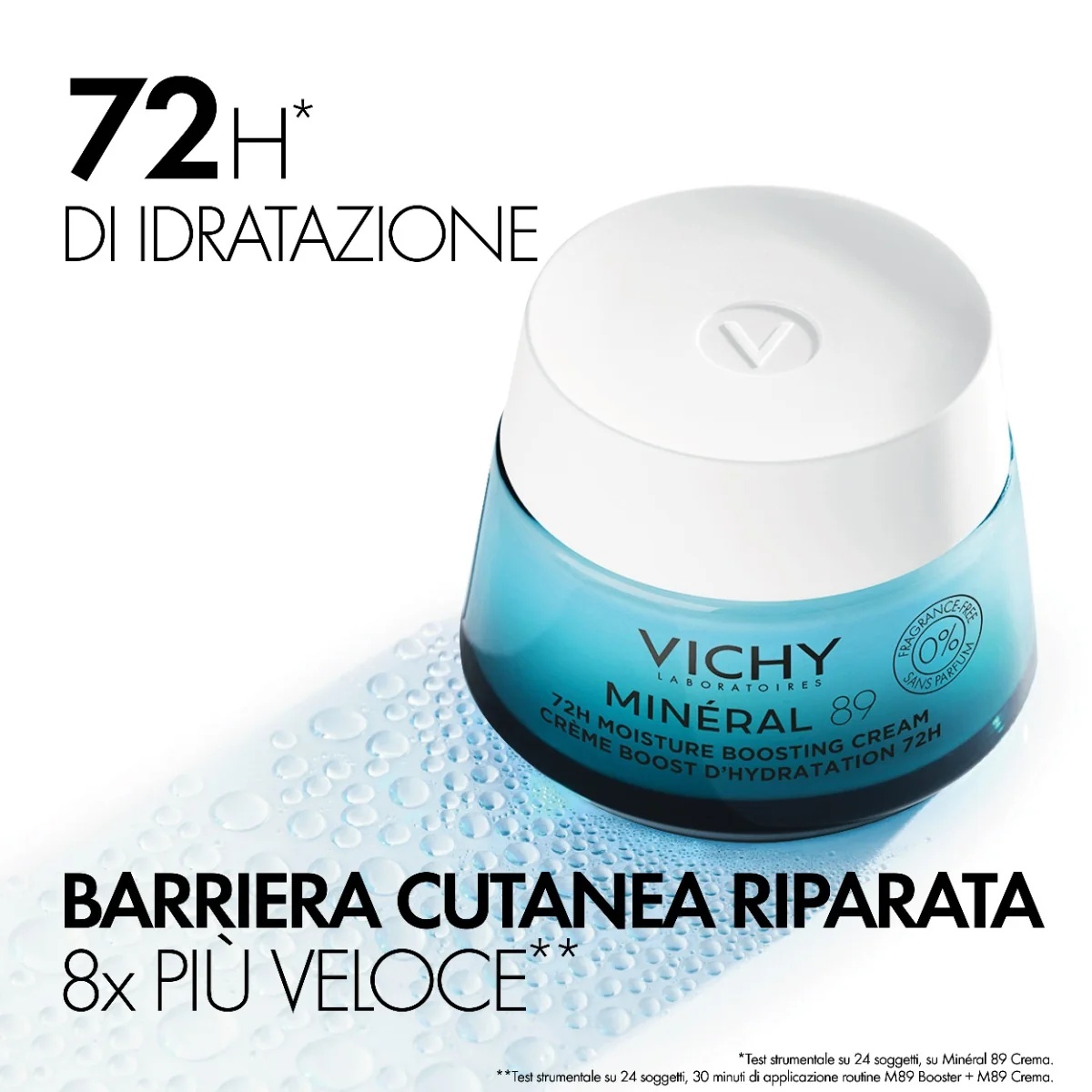 VICHY Vichy Minéral 89 Crème Riche 72H 50 ml Hydratante