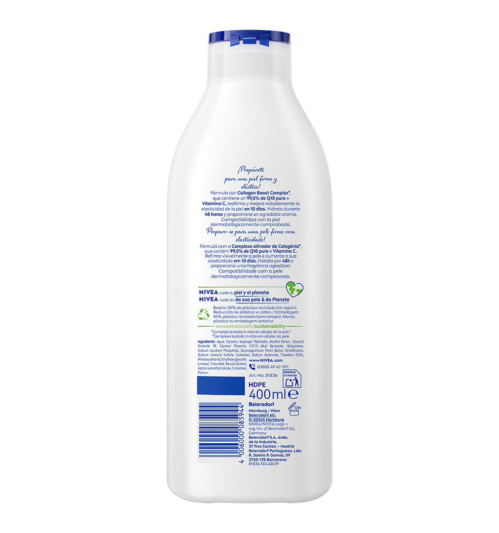 Stangrininamasis kūno losjonas su vitaminu C „Q10 Plus“