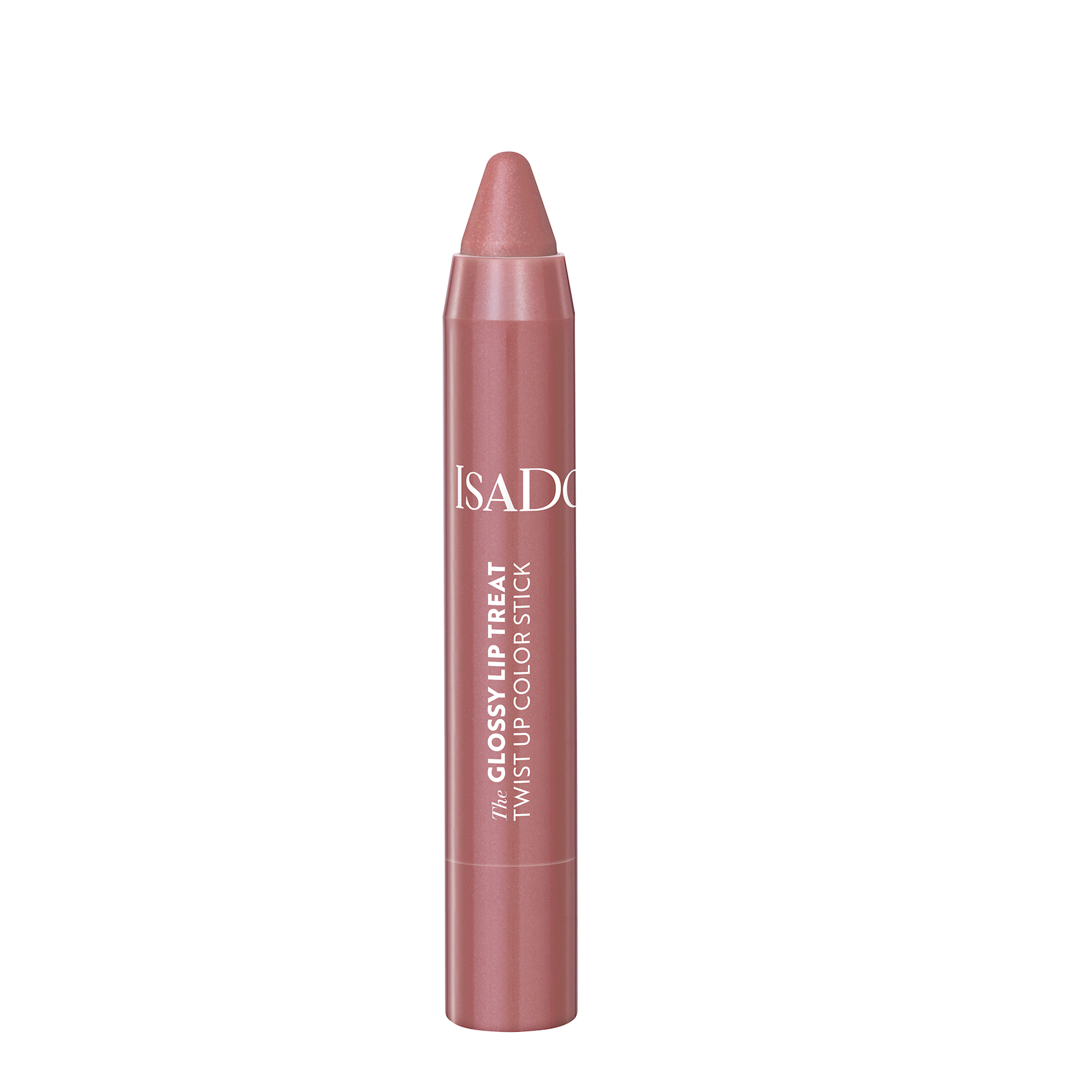 Lesklý rtěnkový krém Twist Up Color Stick 3 Beige Rose - Isadora