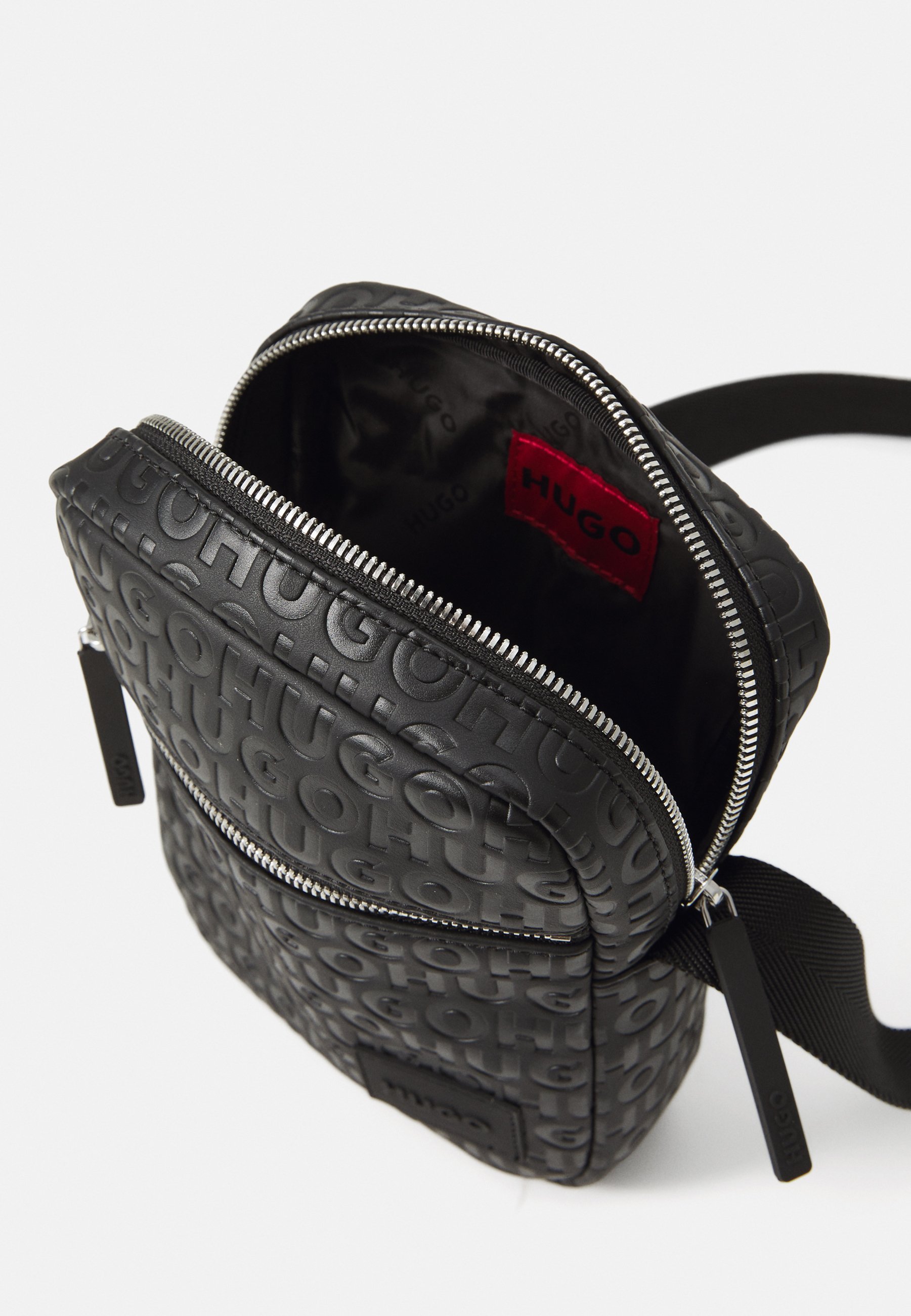 HUGO ETHON 2.0 ZIP - Crossbodytas - zwart