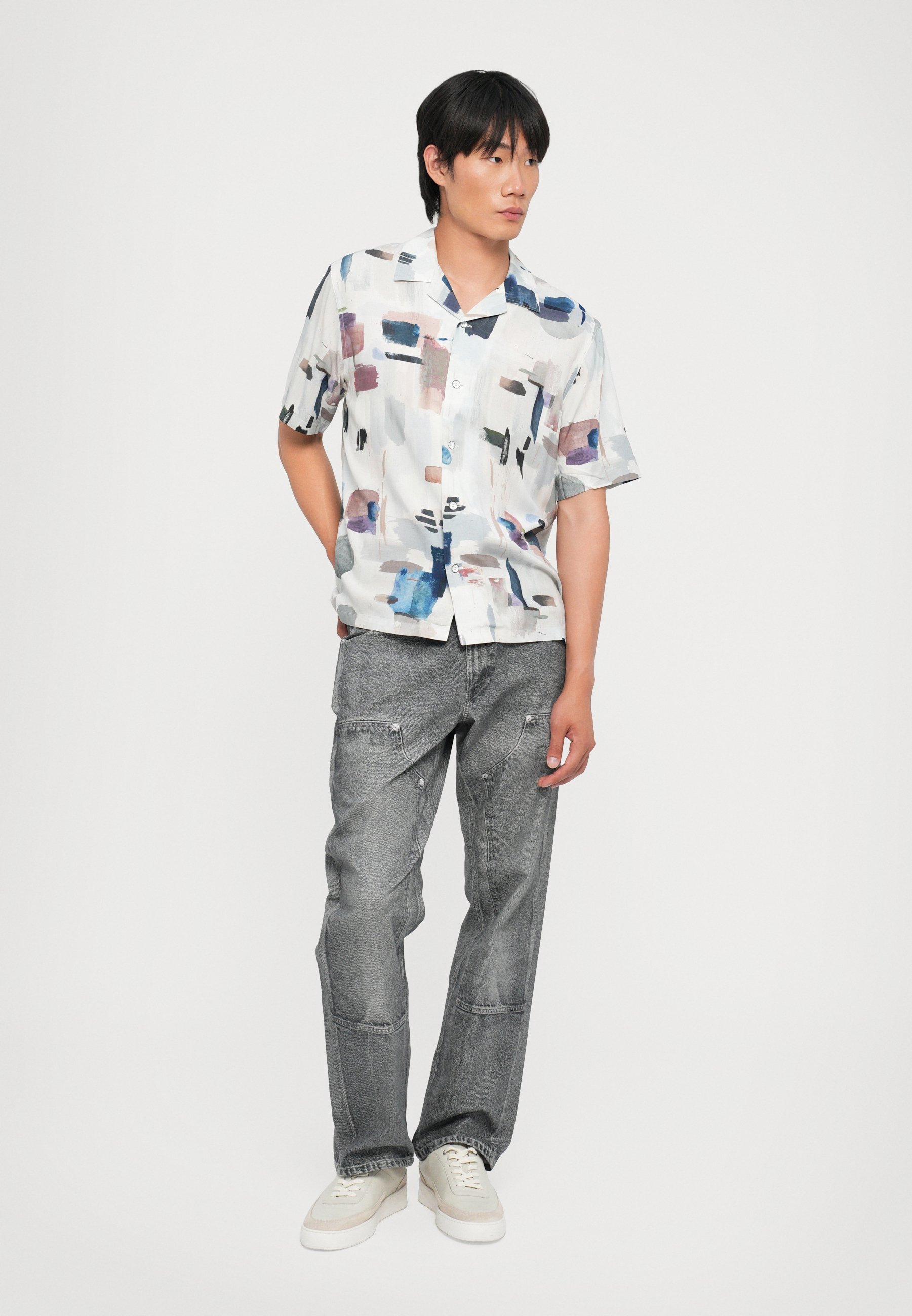 Chemise imprimée Rag & Bone Avery - Multicolore