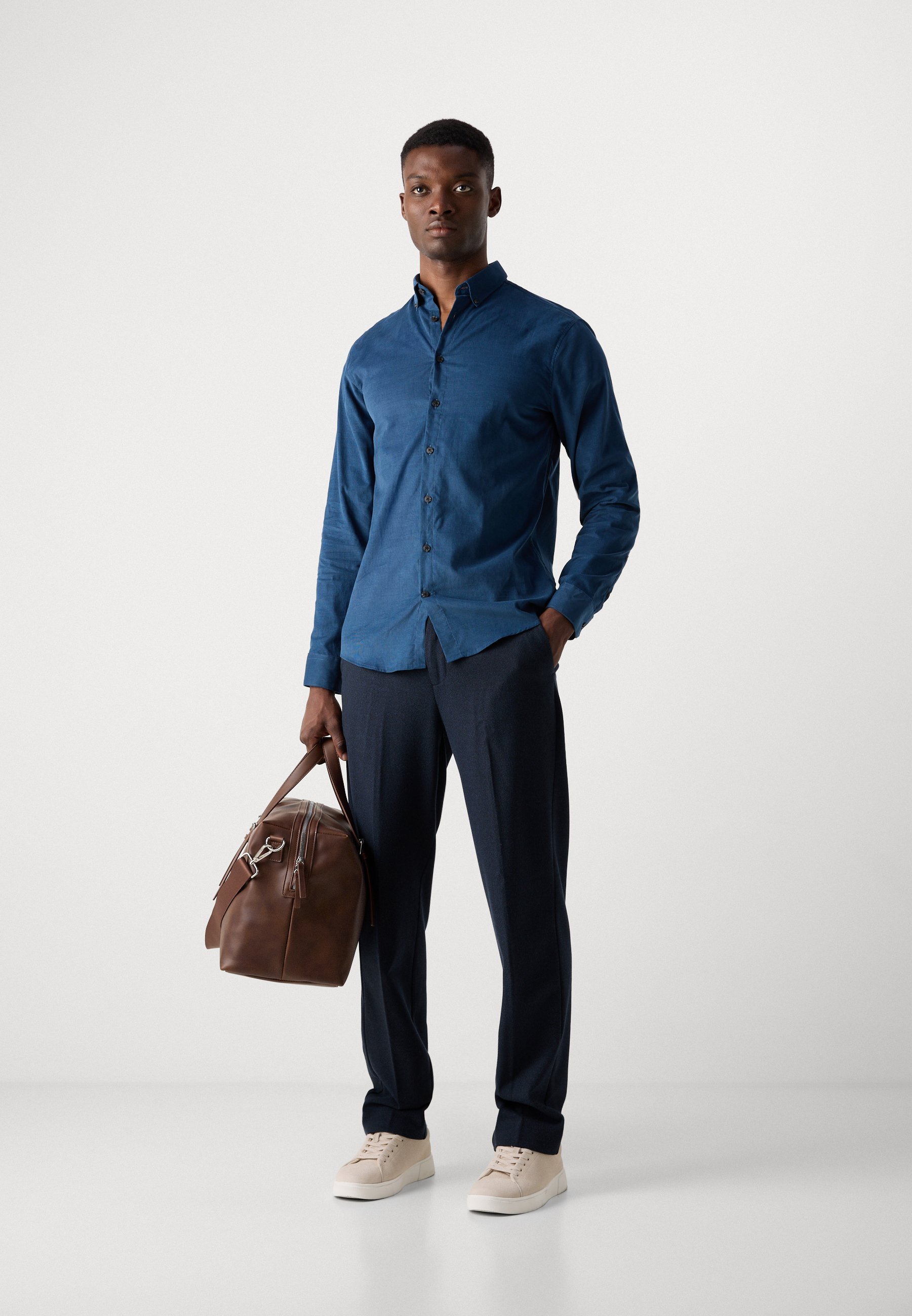 Lindbergh-shirt - Shirt - donkerblauw