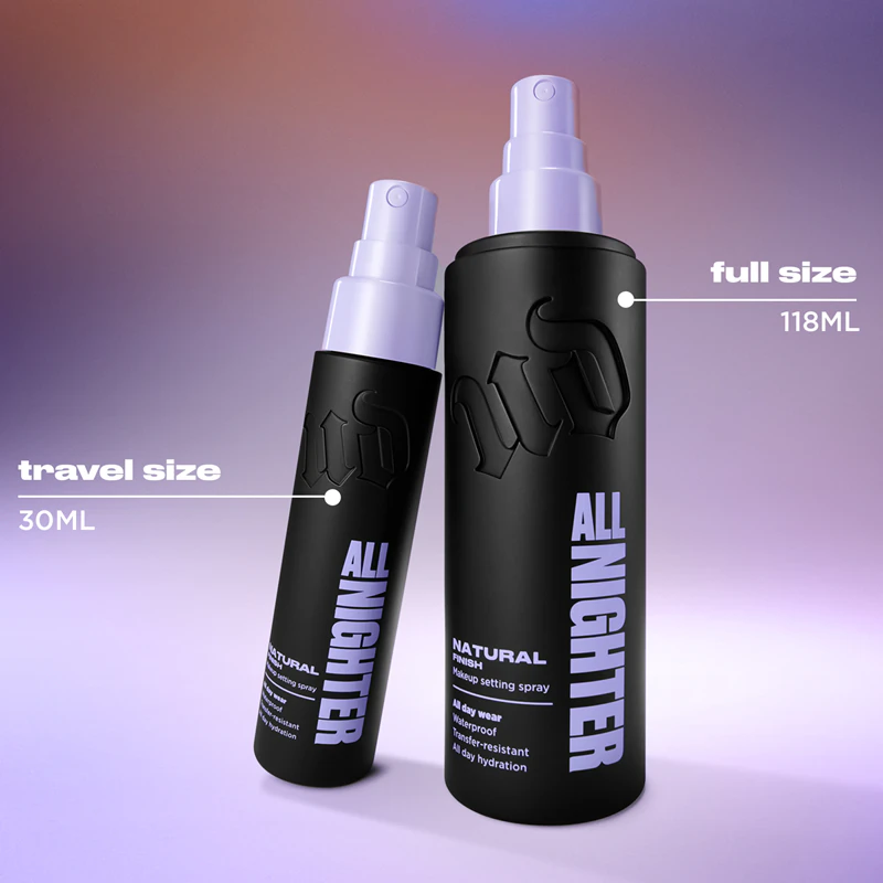 Urban Decay All Nighter Natural Finish make-up fixeerspray