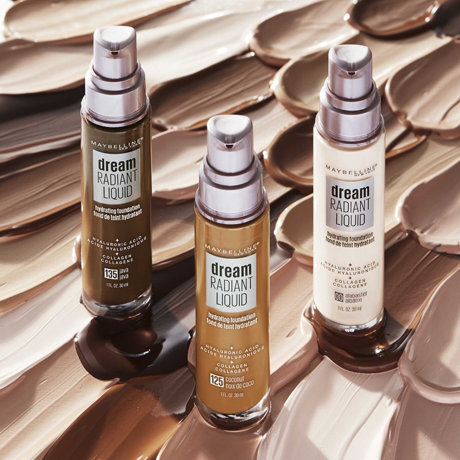 Maybelline Fond de teint éclat & soin hydratant 12h
