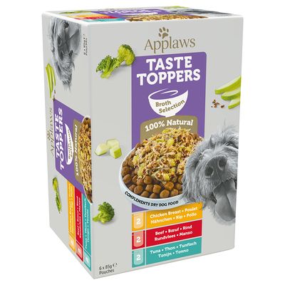 Pack d'essai Applaws Taste Toppers 6 x 85 g