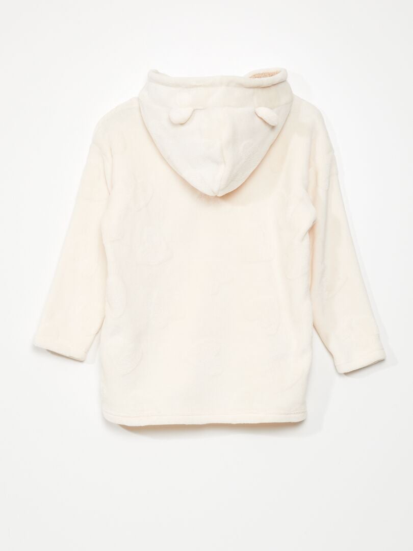 Blusa de moletom de lã - BEGE