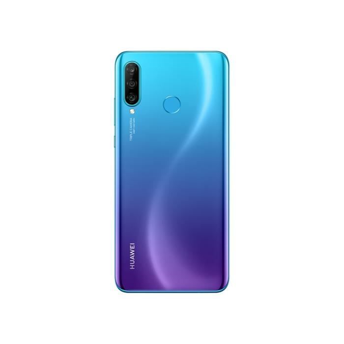 Huawei P30 Lite Smartphone - Blå - 128 GB - 6 GB RAM - Trippel bakre kamera - 32 MP framkamera
