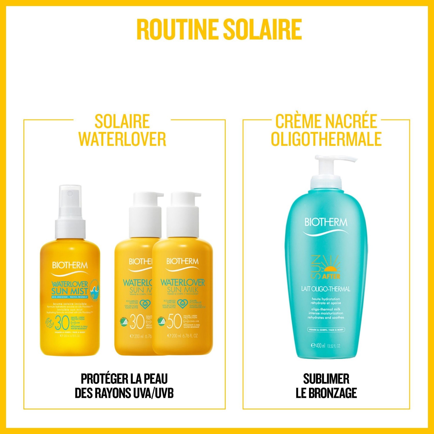 Biotherm Lait Après-Soleil Oligo-Thermal Haute Hydratation