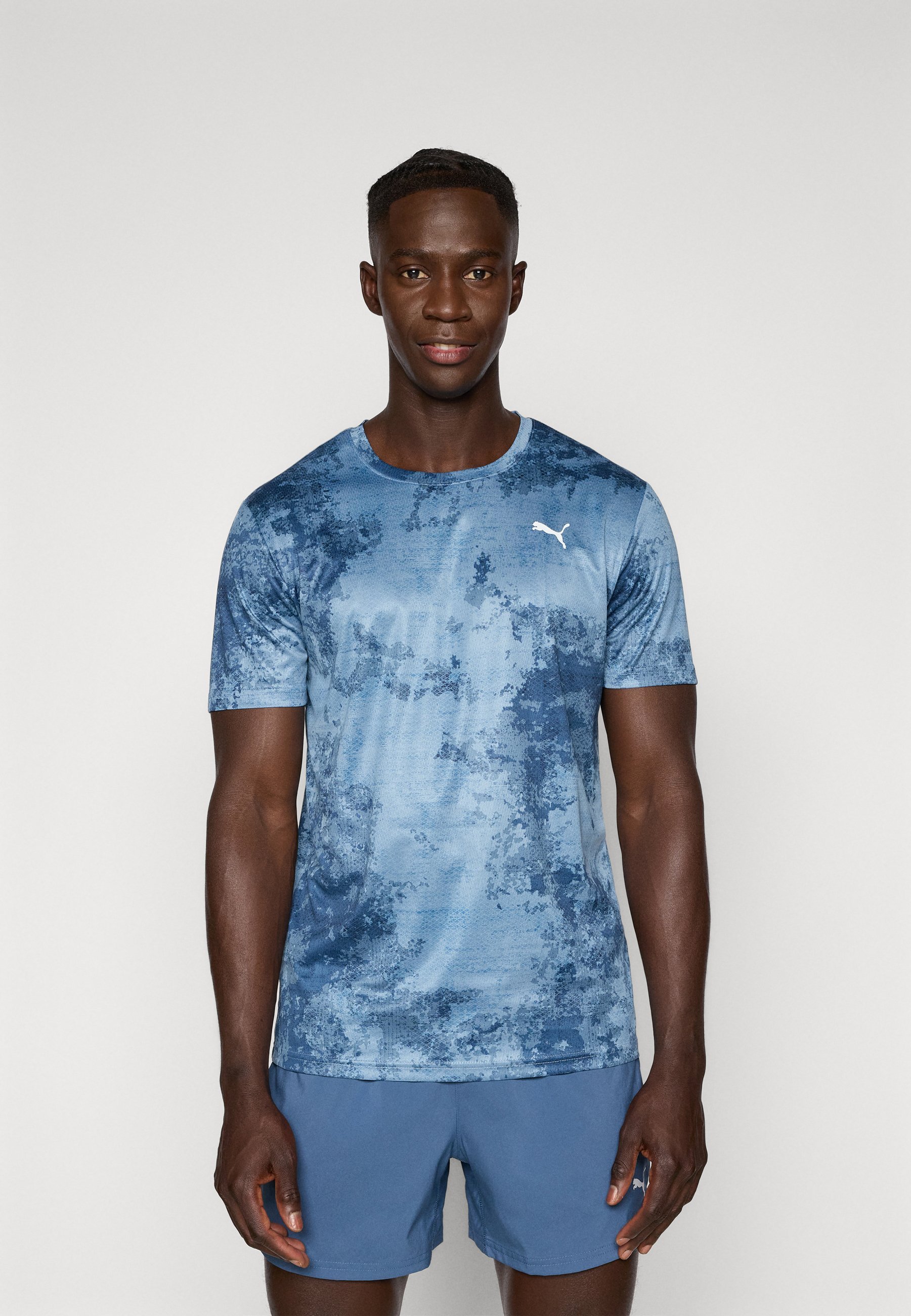 Puma ESSENTIALS T-shirt - Sport T-shirt - cool blauw