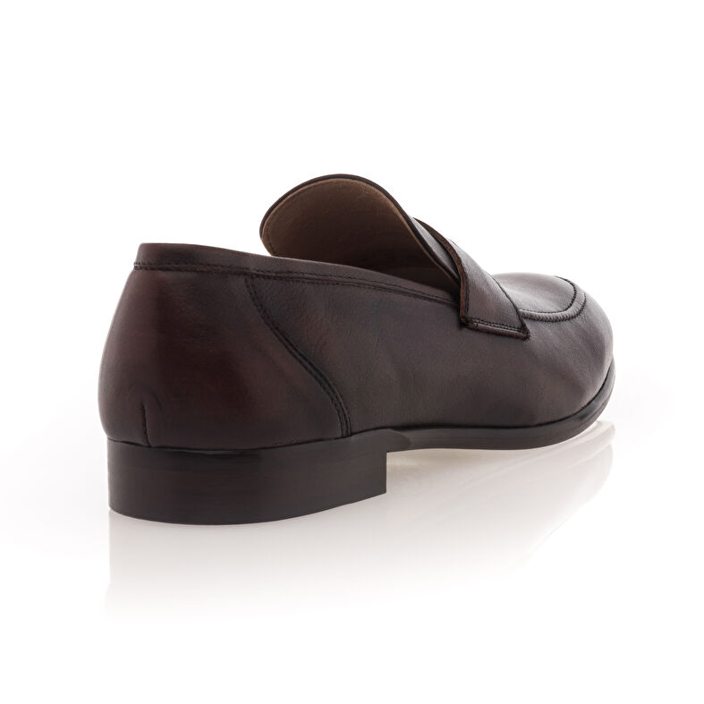 Mocasines/zapatos náuticos marrones para hombre
