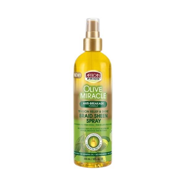 Spray anti-rupere pentru împletituri African Pride Olive Miracle