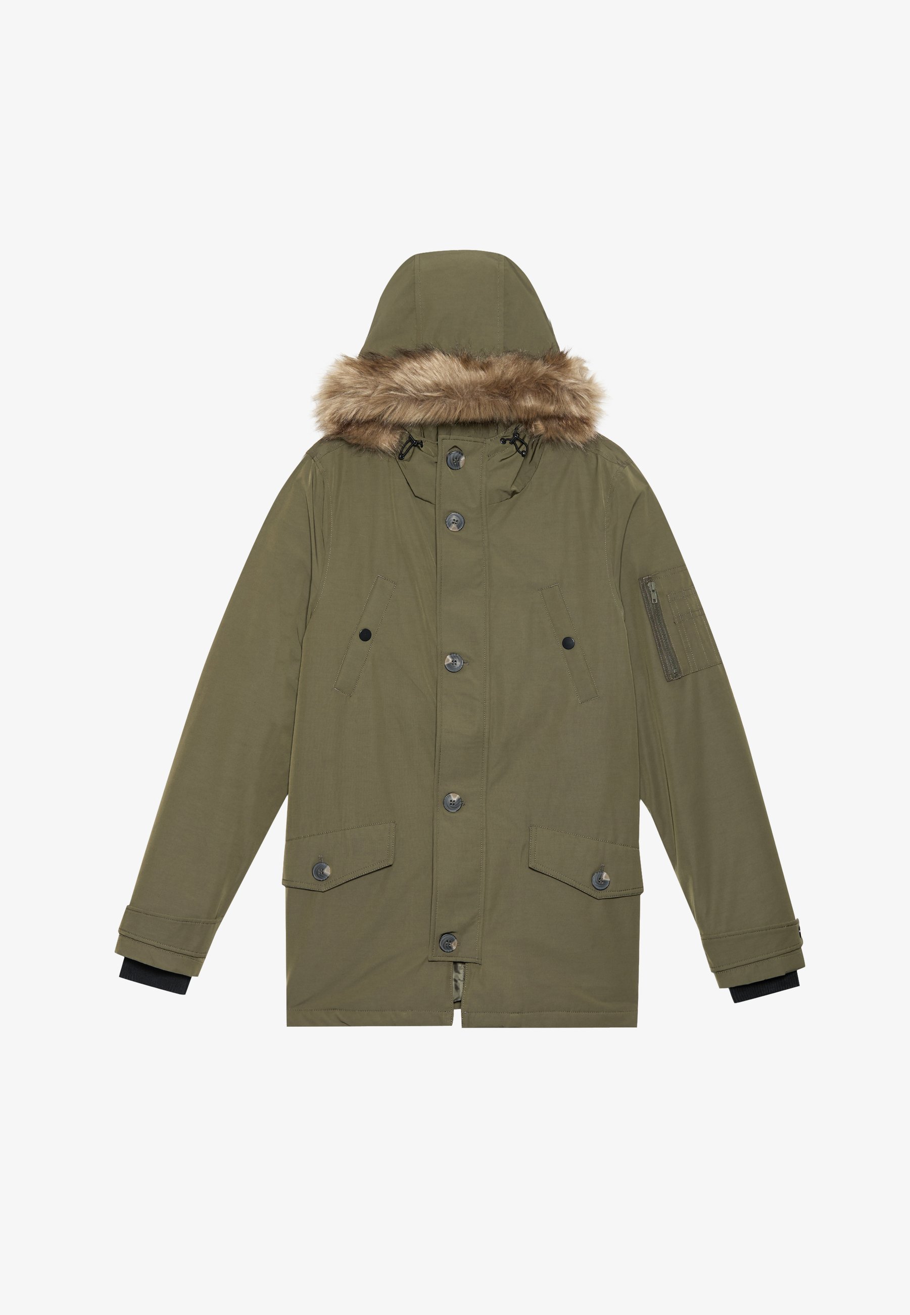 Pier One -parkatakki - khaki