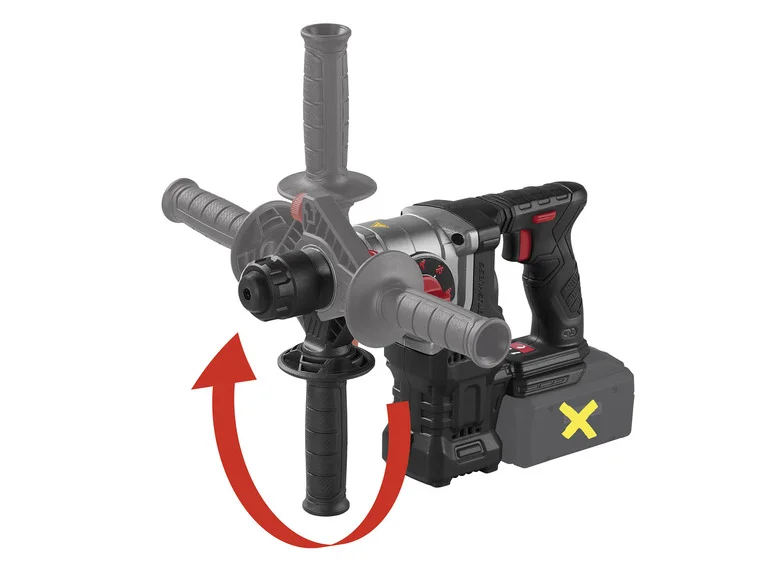 Furadeira de impacto sem fio PARKSIDE PERFORMANCE® PKHAP 20-Li C3, sem bateria e carregador, 20 V