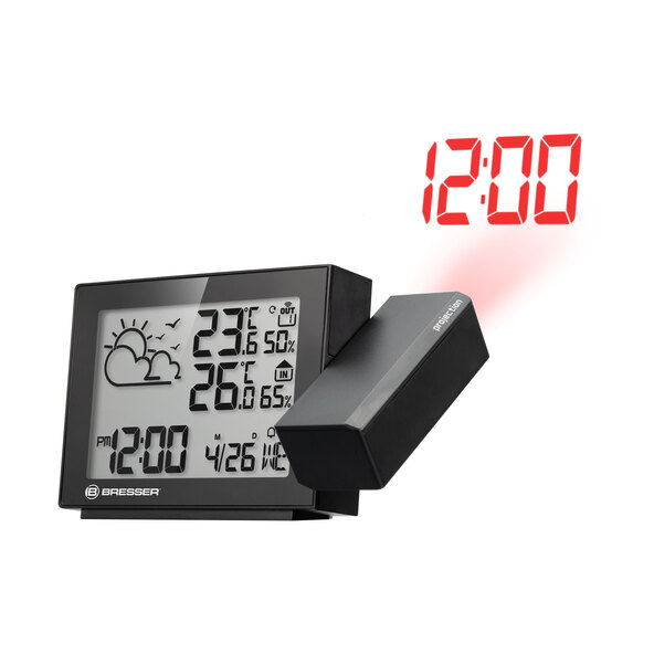 Stație meteo radio cu proiecție MeteoTemp