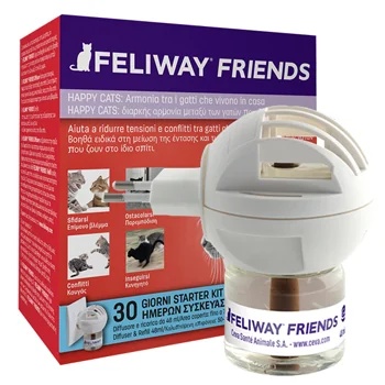 CEVA Feliway Friends diffuser met navulling voor katten 48 ml Harmonie tussen katten