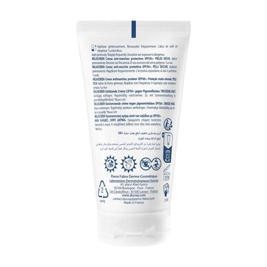 Ducray Melascreen beskyttende anti-kvisekrem, ansiktskrem for tørr hud, SPF 50, 50 ml
