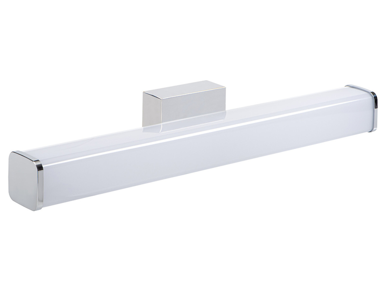 Kinkiet łazienkowy KB Wall  LED 60 cm biało-srebrny