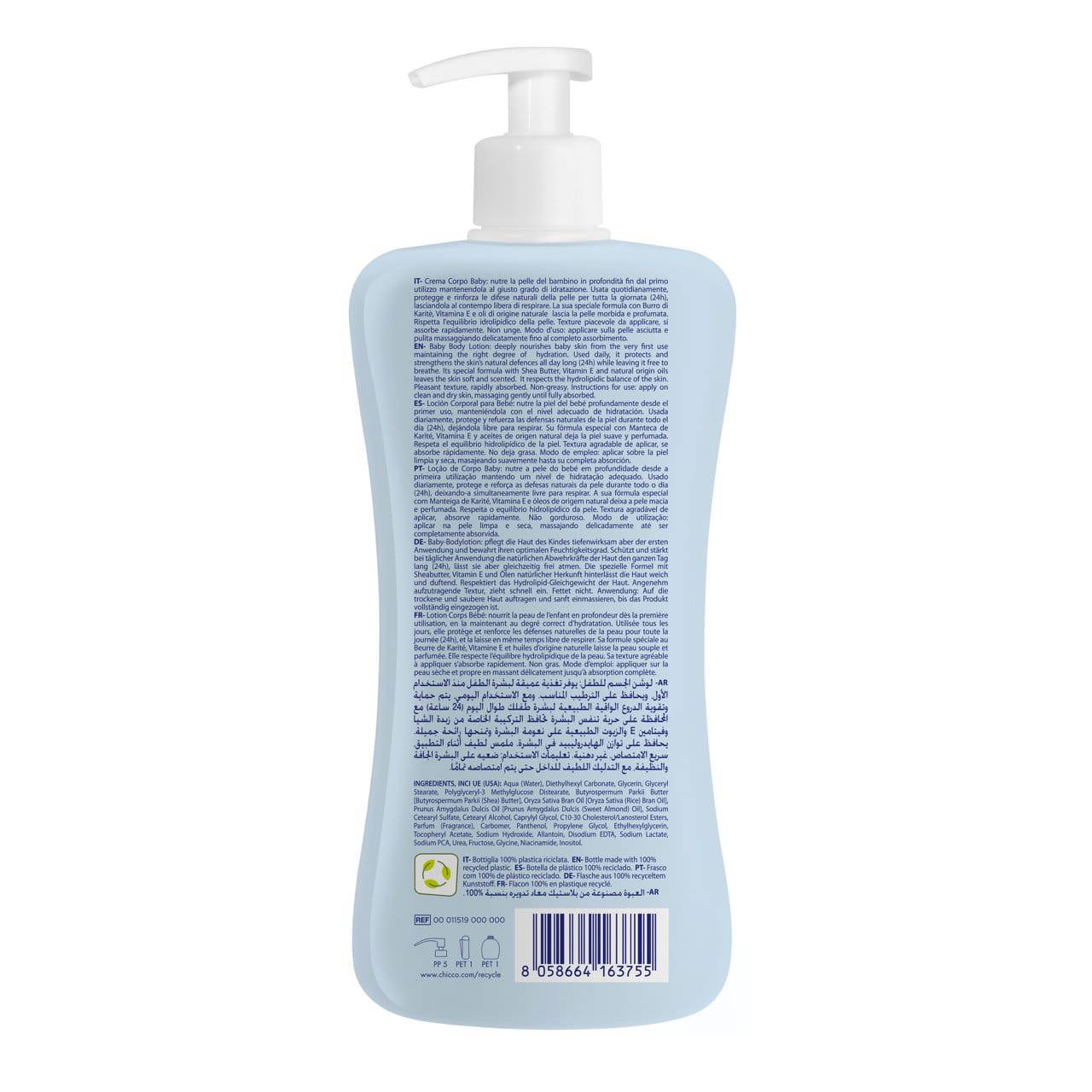 Crema corporal Natural Sensation testápoló - 500ml