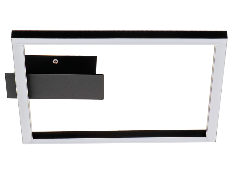 Plafon Caxia LED 25 cm aluminiowy czarny