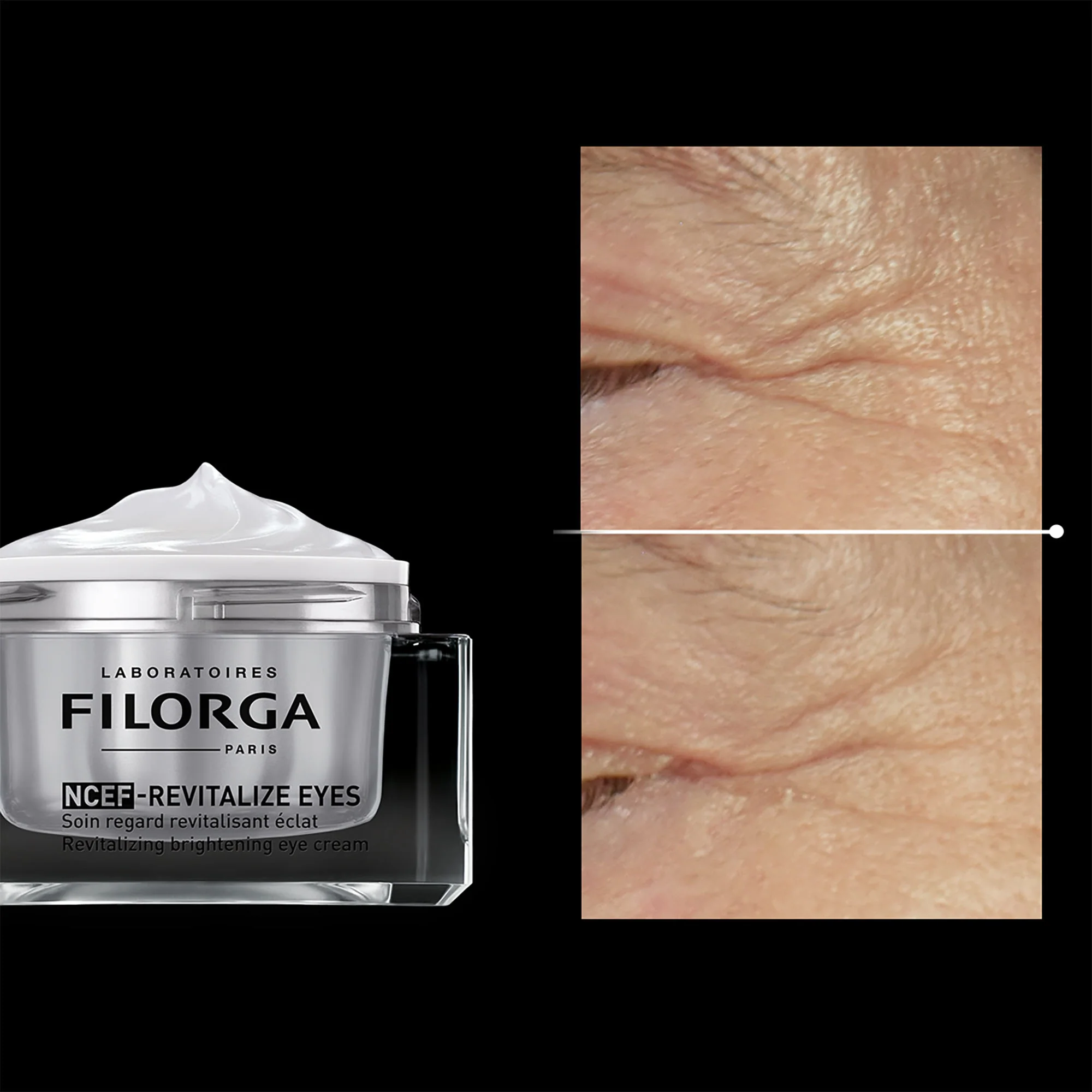 NCEF NCEF-Revitalize Eye - Contorno occhi antirughe, Contorno occhi idratante