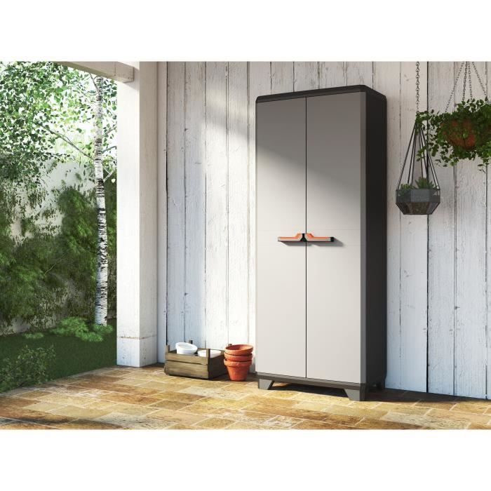 Küchenschrank - KETER - STILO - 39 x 68 x 173 cm - Grau