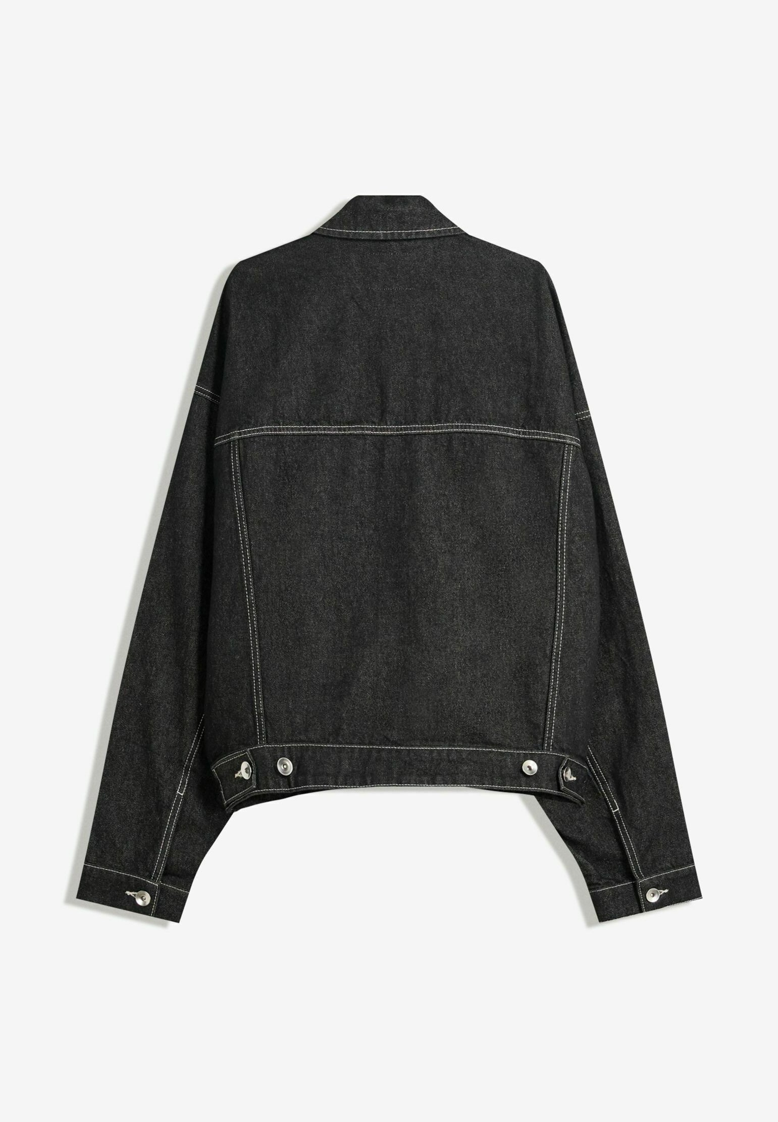 Veste en jean Bershka - noire