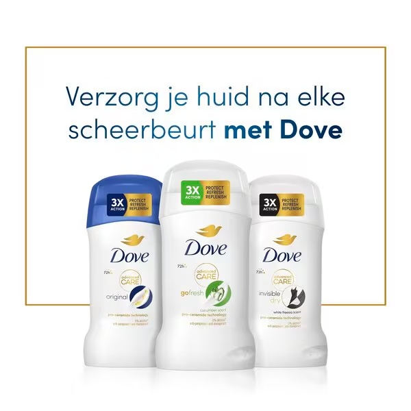 Dove Original 72-urni antiperspirantni deodorant v stiku<br>50 ml