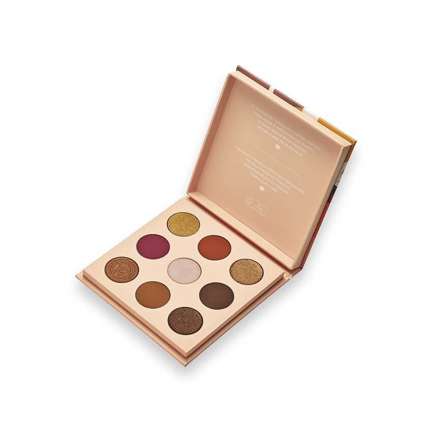 Øjenskyggepalette