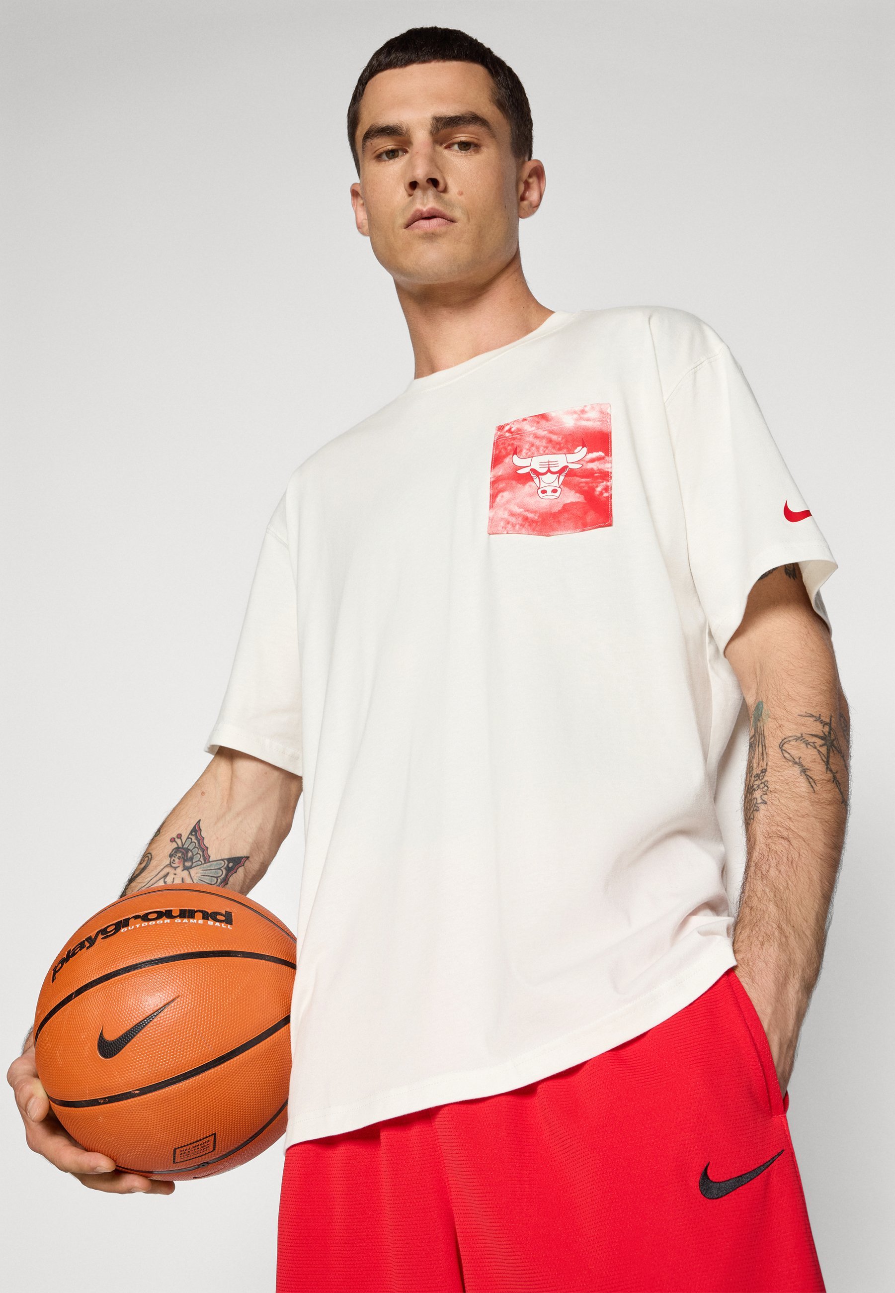 Nike Performance CHICAGO BULLS T-shirt - Clubkleding - sail
