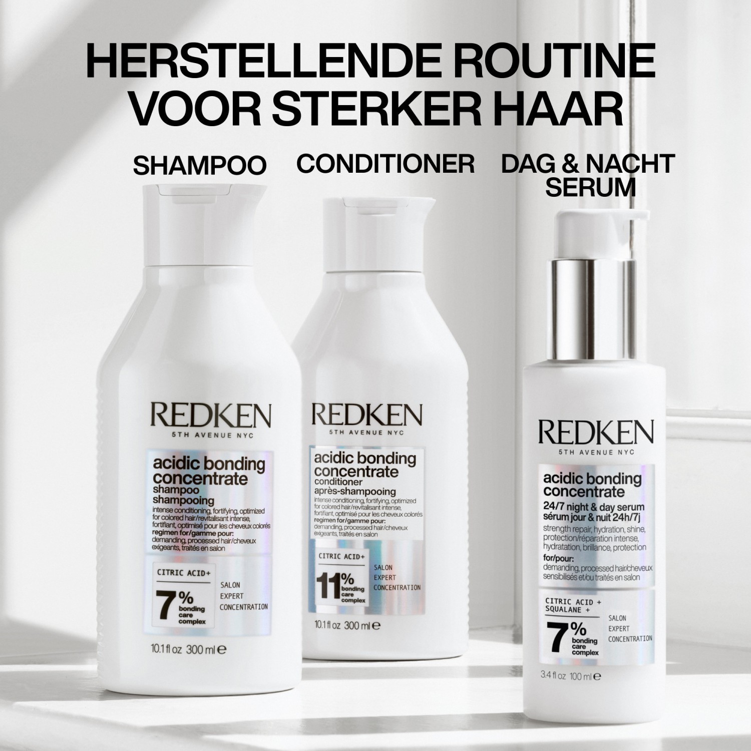 Redken rūgštinis kondicionierius surišantis koncentratas - 300 ml