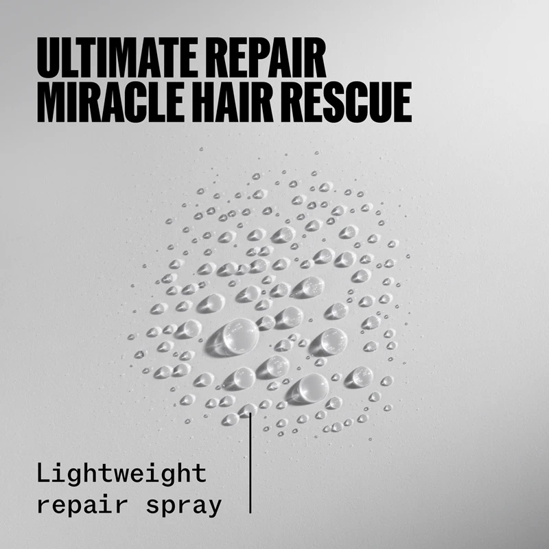 „Wella Professionals Ultimate Repair Miracle Hair Rescue“ nenuplaunamas purškiamas serumas pažeistiems plaukams