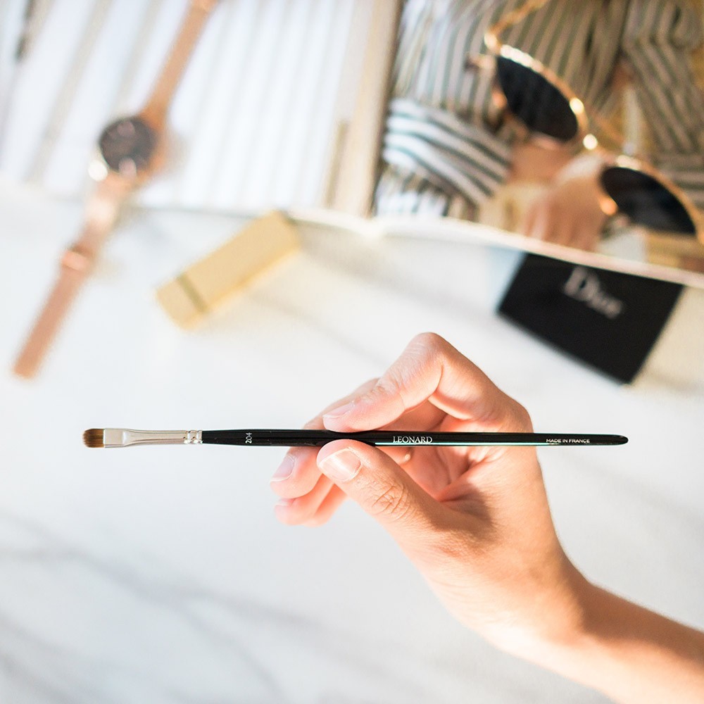 Leonard brushes Pinceau plat paupières