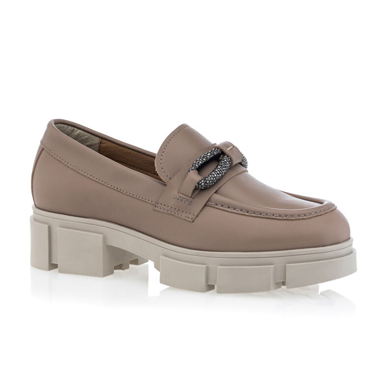 Mocassins / chaussures bateau Femme Marron
