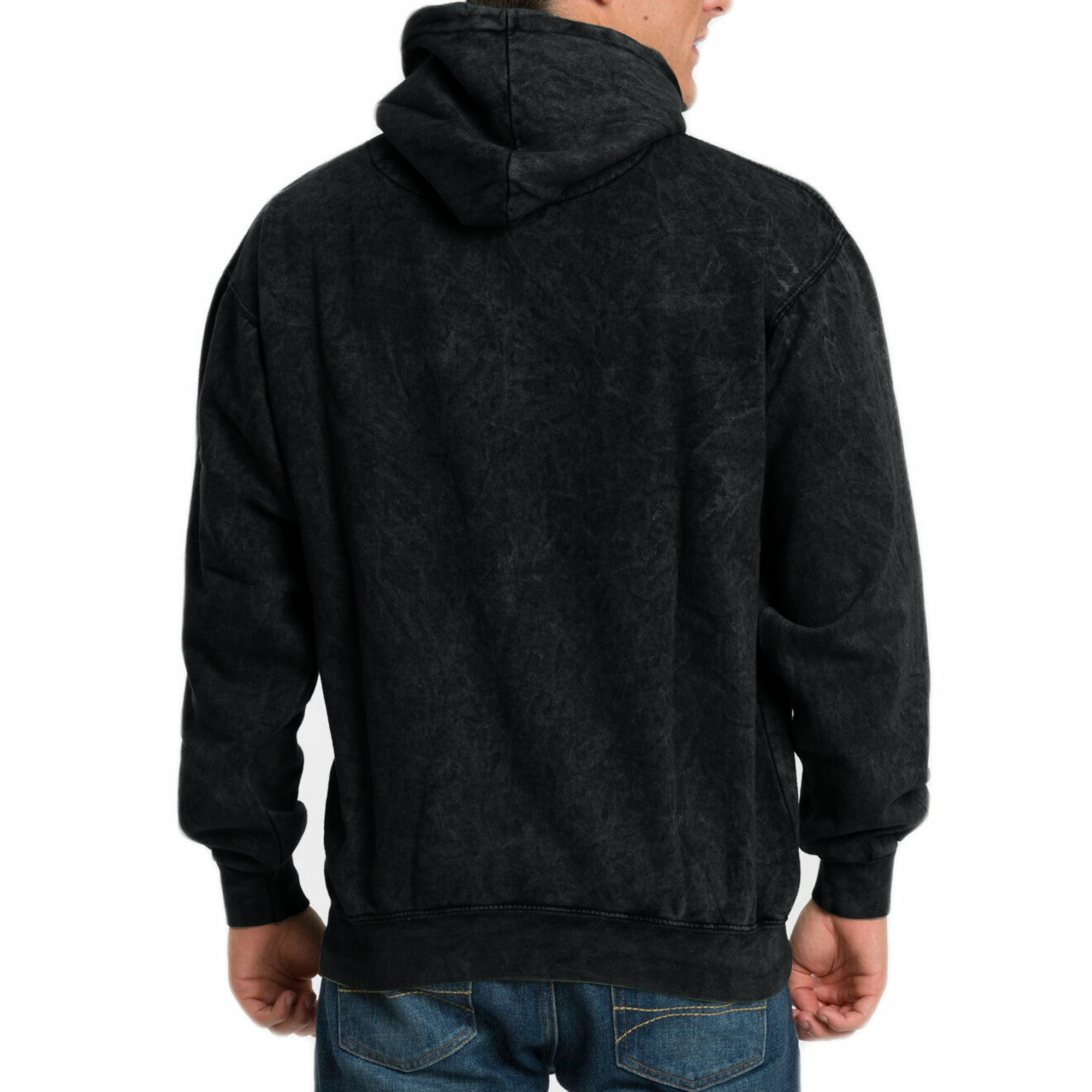 Sudadera Con Capucha Teñida Modelo Rainbow Tie Dye Colortone