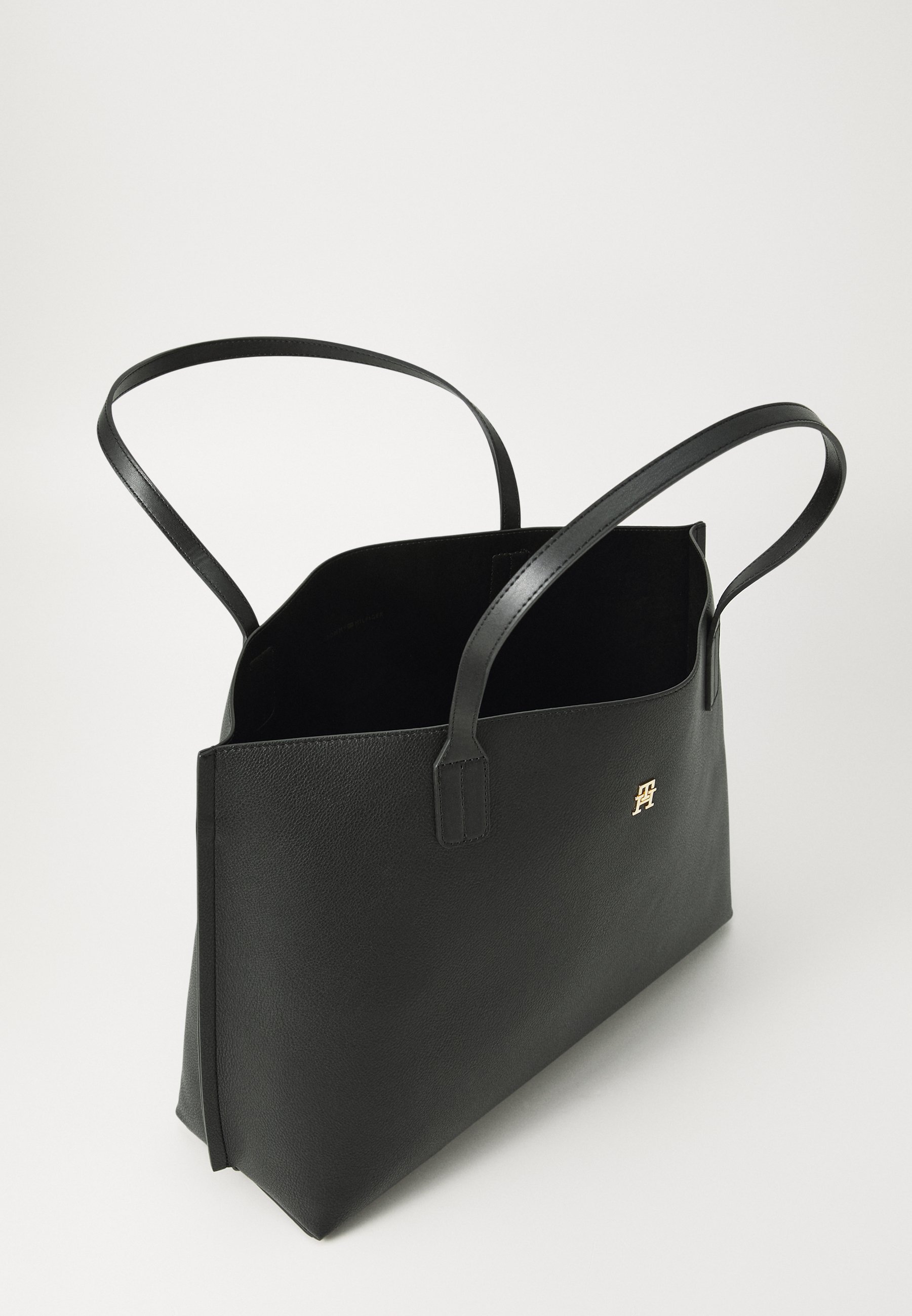 Tommy Hilfiger DISTINCT TOTE SET - Tote tas - zwart