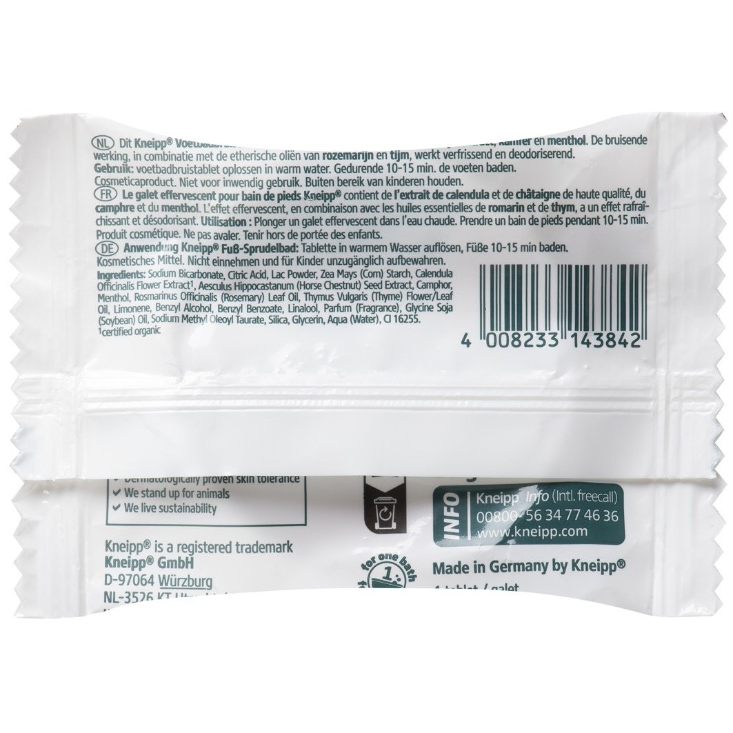 Kneipp pėdų vonios tabletė nuotakai - 80 g