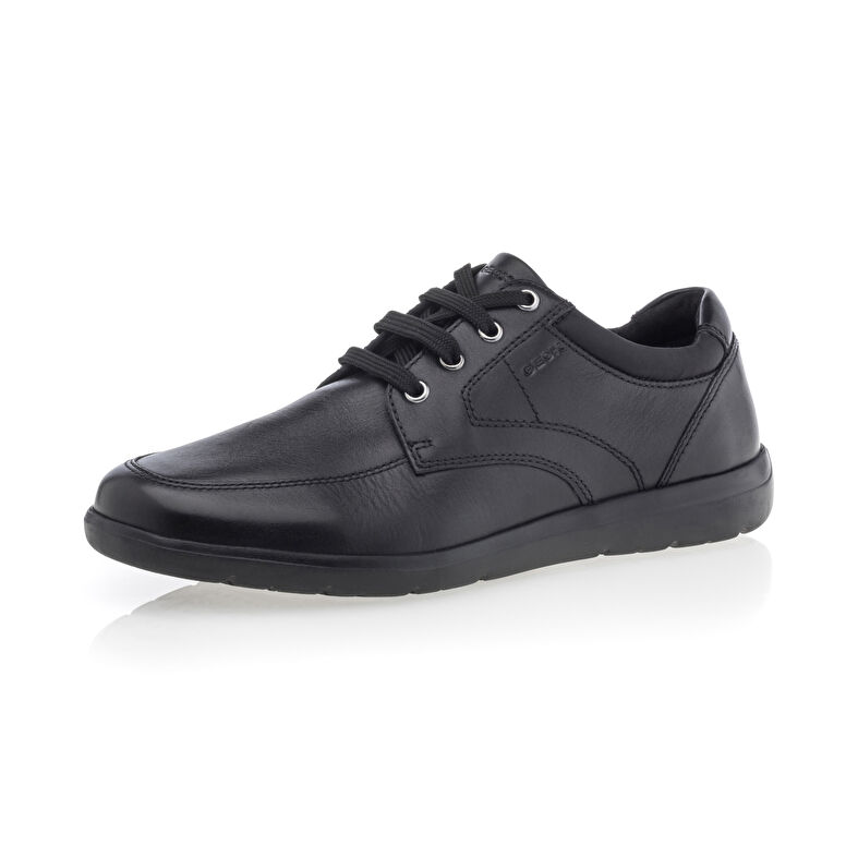 Zapatos cómodos para hombre, color negro.