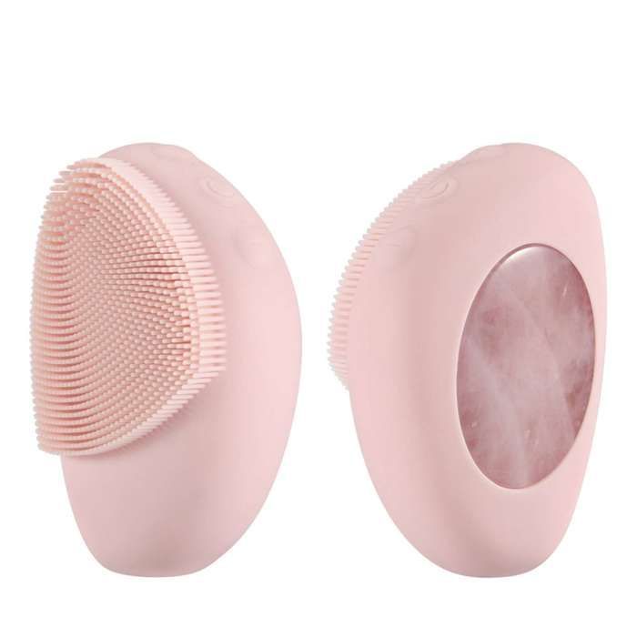 Brosse Nettoyante Visage Électrique, Silicone Doux, Rechargeable, Brosse Nettoyage, Massage, Étanche, Appareil Soins Peau