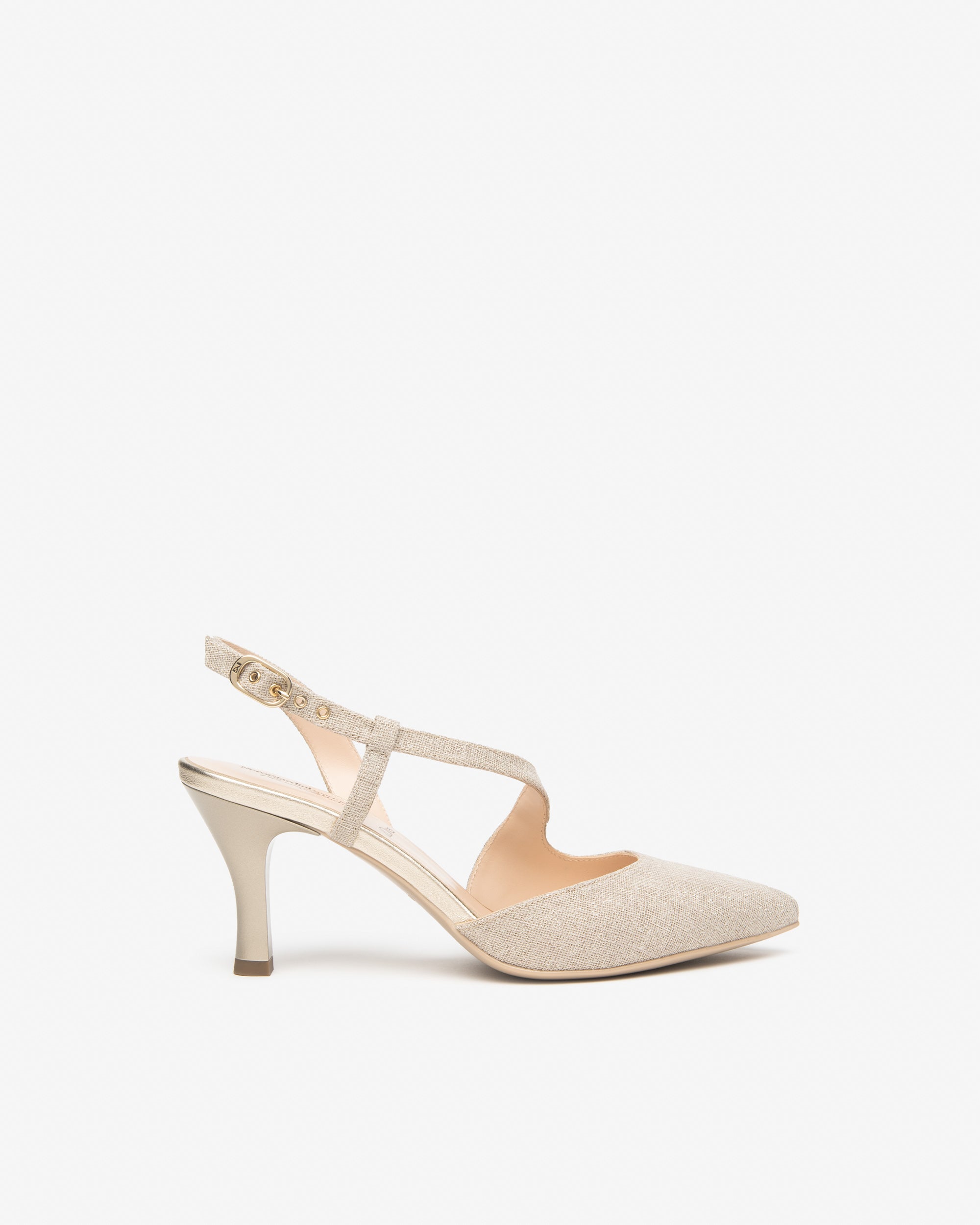  Damen-Slingback aus Stoff