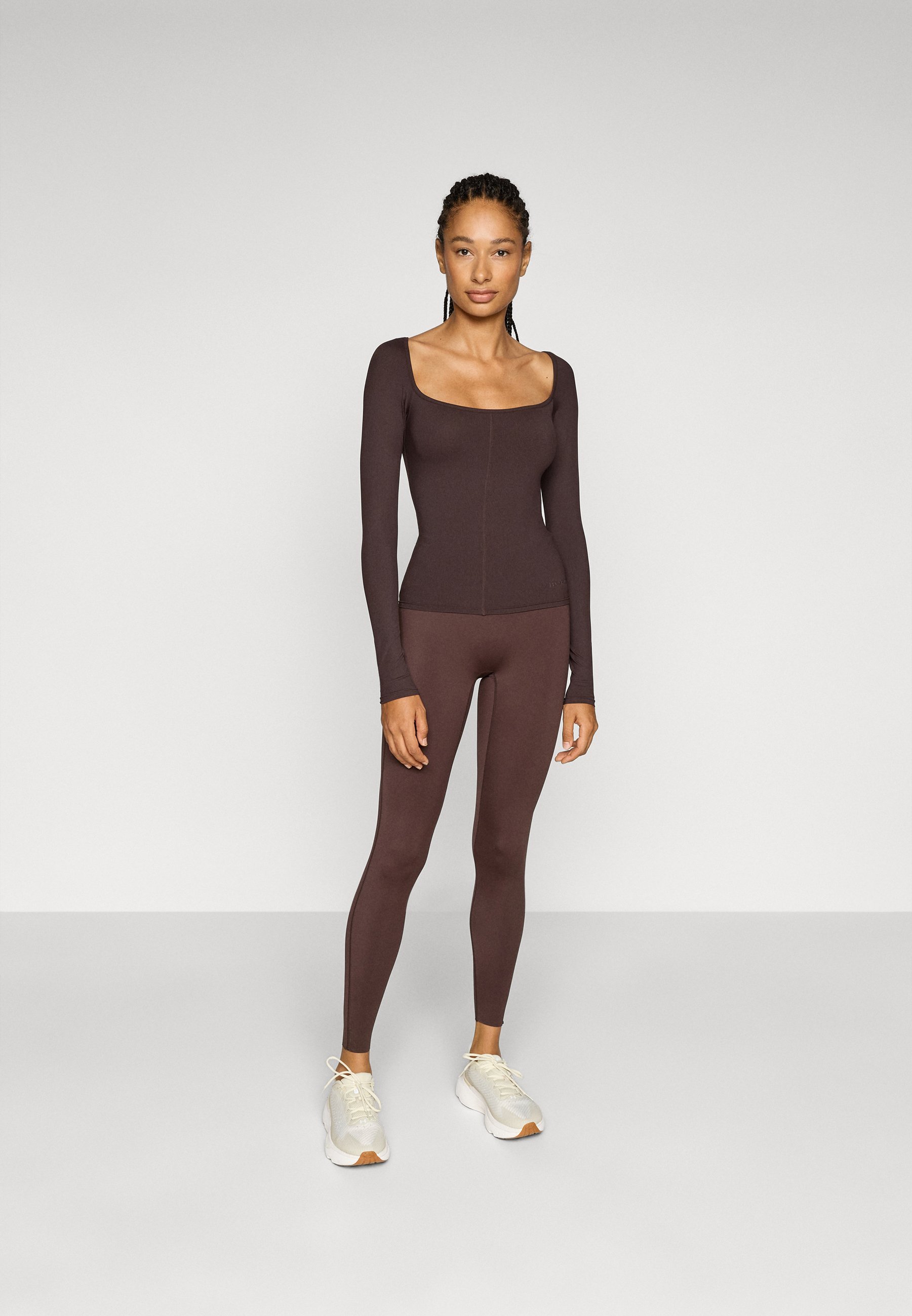 Björn Borg STUDIO BALLERINA LONG SLEEVE - Long sleeve top - molé