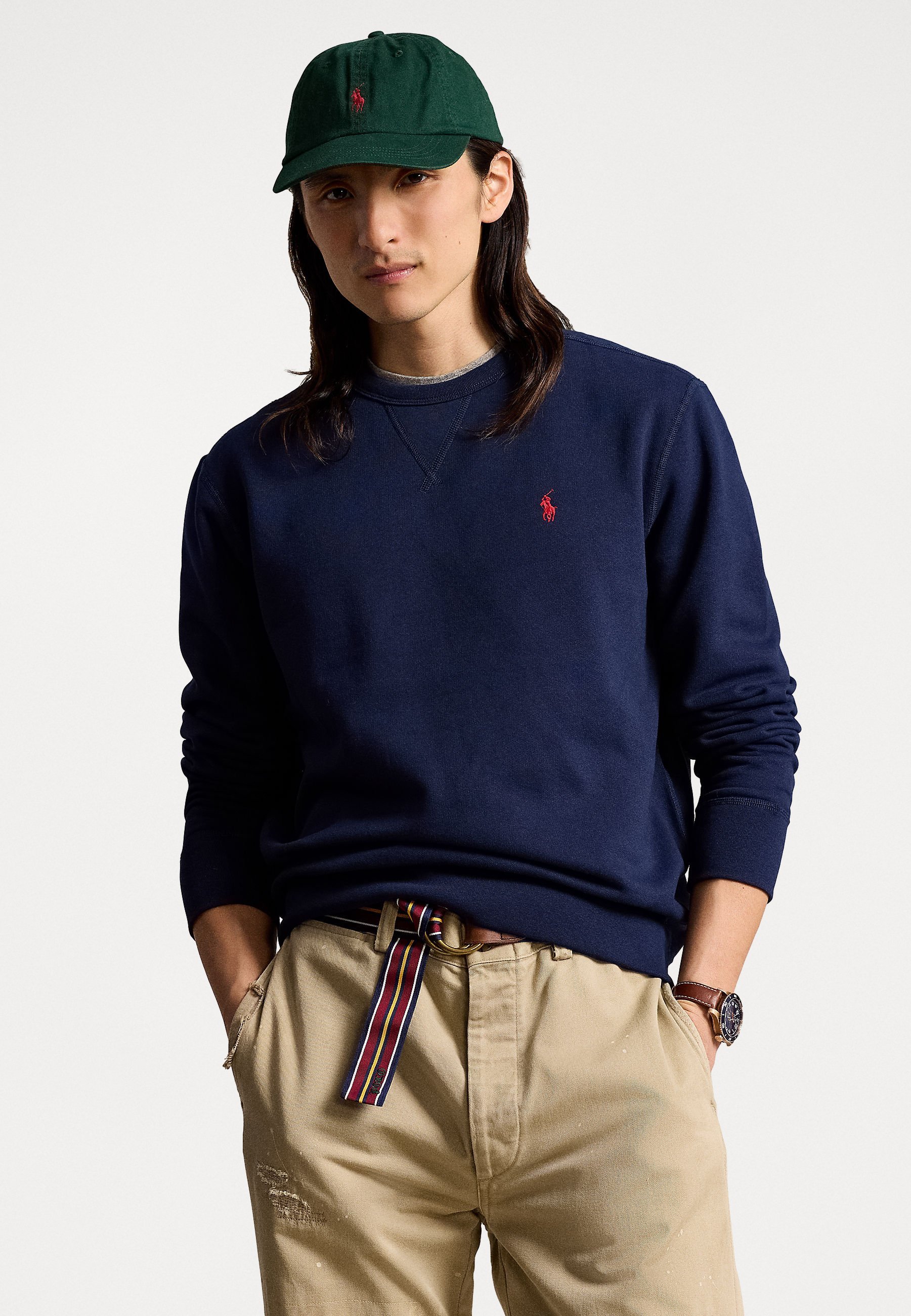 Polo Ralph Lauren THE RL FLEECE SWEATSHIRT - Hanorac - cruise navy