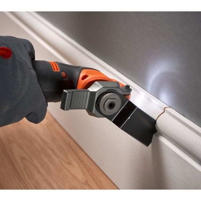 Black & Decker BDCOS18N-XJ 18V Cordless Multi-Tool - Battery Not Included - 18 Accessories