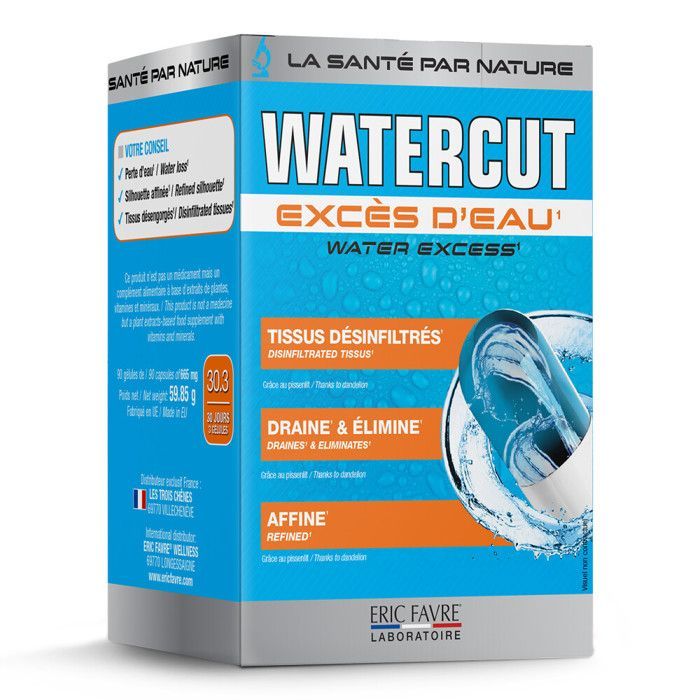 Draineur minceur Eric Favre - Water Cut - 90 Gélules
