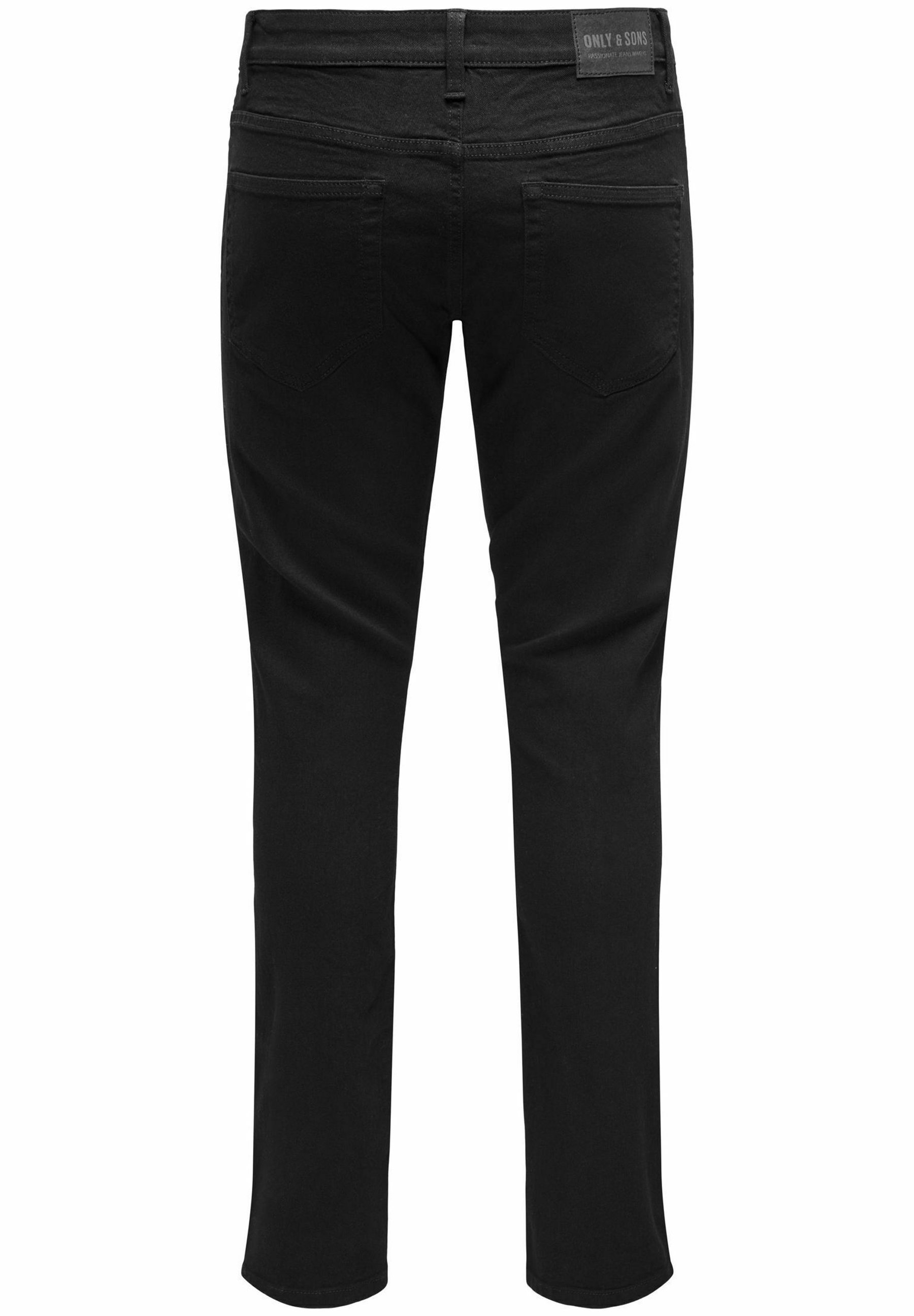 Džíny Slim Fit - black denim Only & Sons