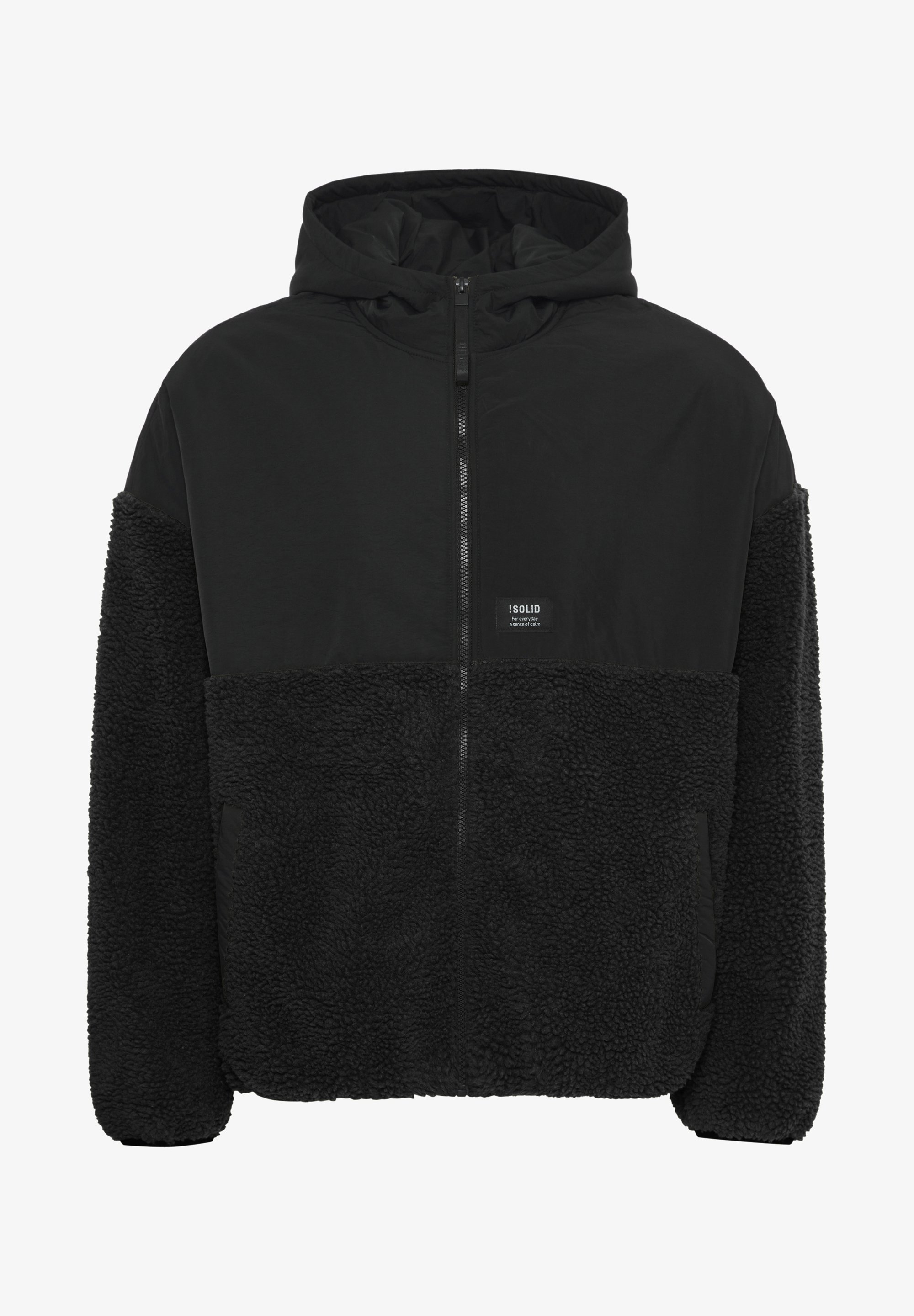 Giacca in pile Solid SDMARKTEDDY - nero intenso