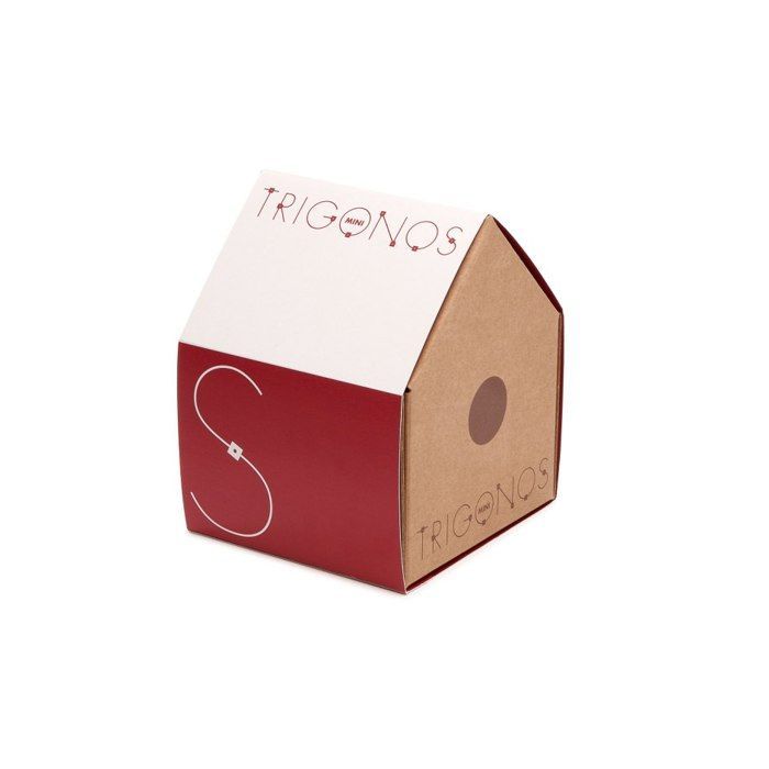 Conjunto de construção educativo - Trigonos - Mini Trigonos - 42 peças - Idade: 4+ - Madeira e tecido