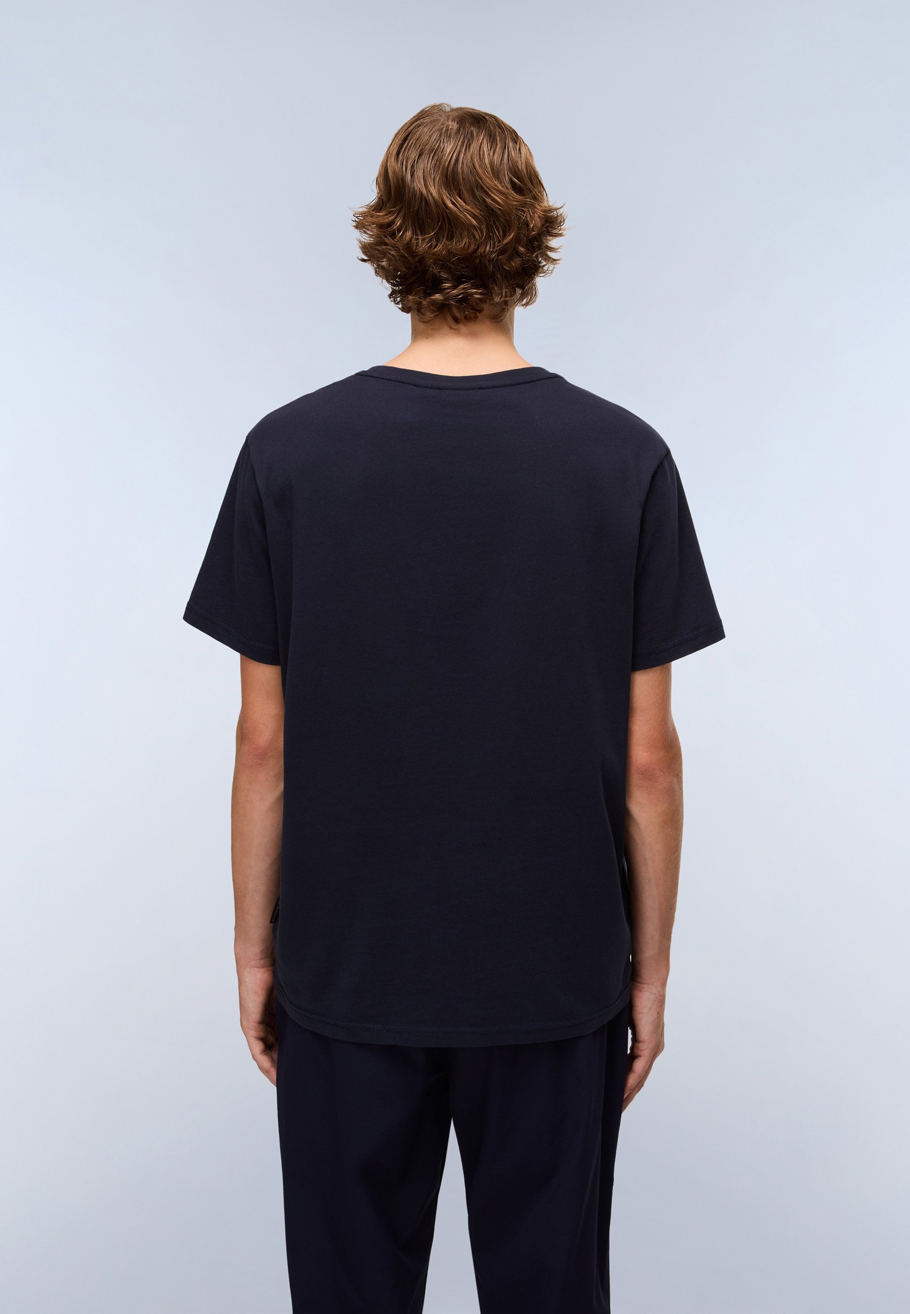 Napapijri HALLS - T-shirt basique - Bleu marine