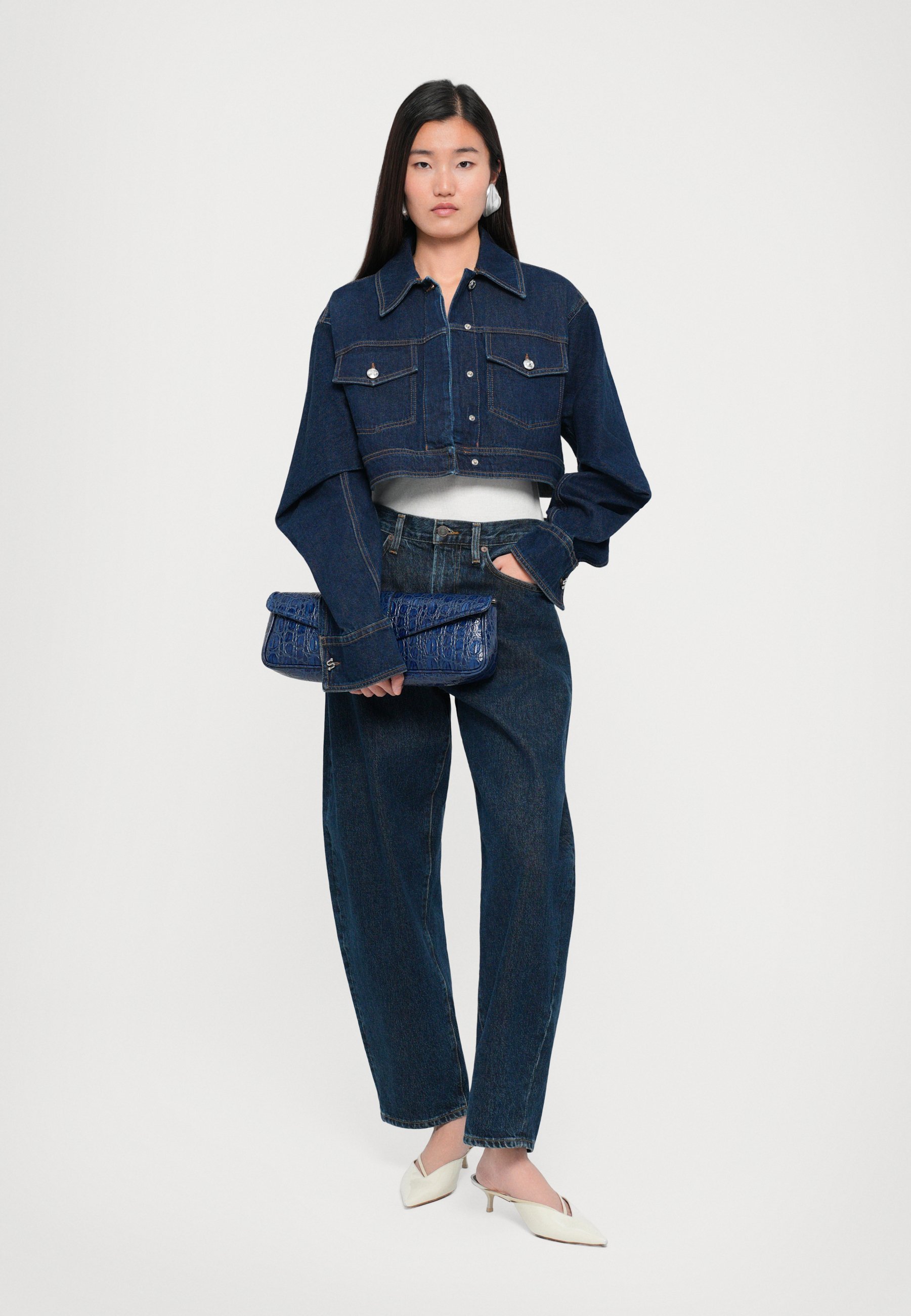 Sportmax SIR - Veste en jean - blu notte